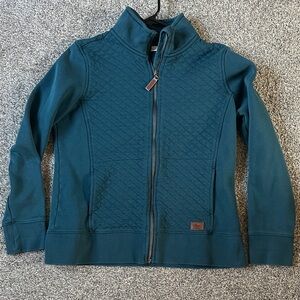 L.L. Bean Teal Zip-Up Jacket